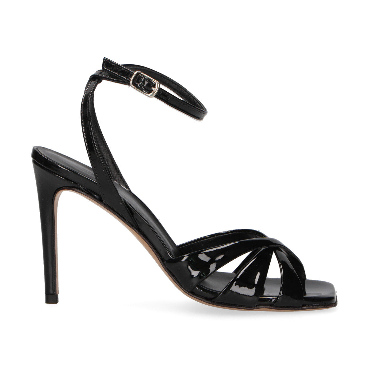 Guglielmo Rotta sandalo Floe in pelle verniciata