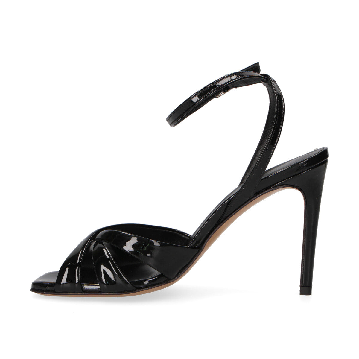 Guglielmo Rotta sandalo Floe in pelle verniciata