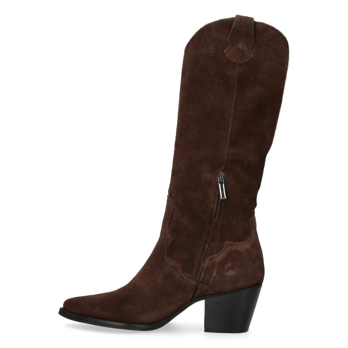 Mohai Stivale texano Gaia con frange camoscio tdm