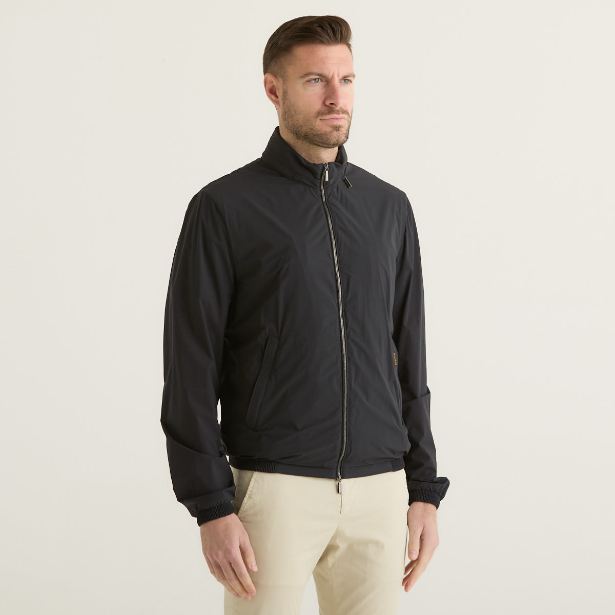 Moorer giubbino giove in tessuto blu