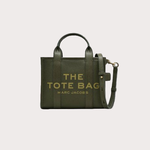 Marc Jacobs The Tote Bag piccola pelle verde