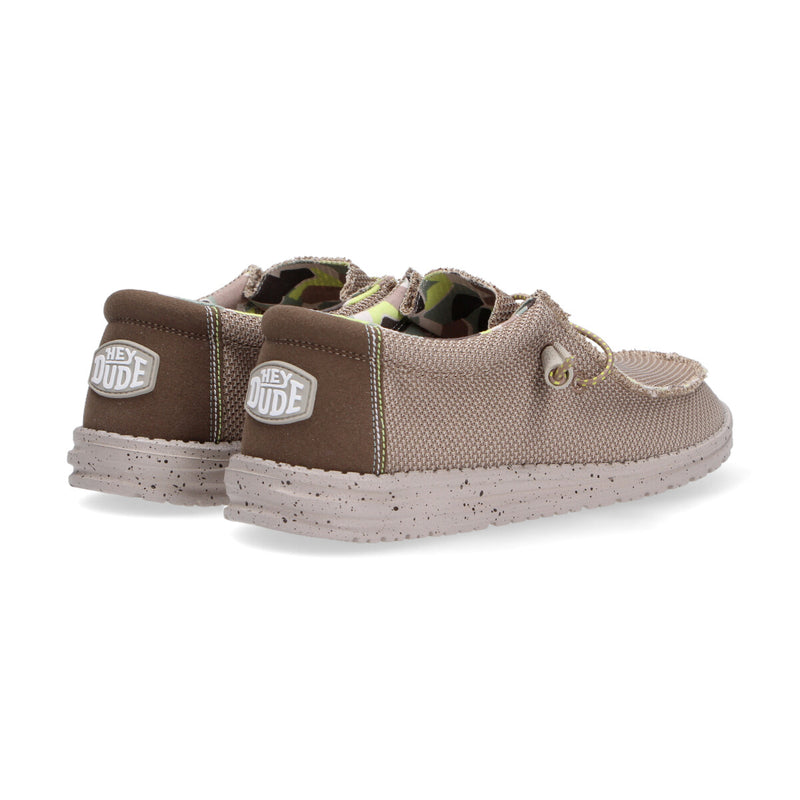 Hey Dude Wally Sox triple Needle camel