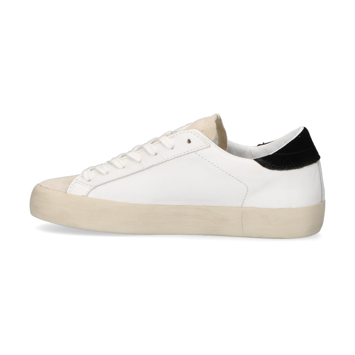 D.A.T.E. sneaker Hill Low pelle bianca