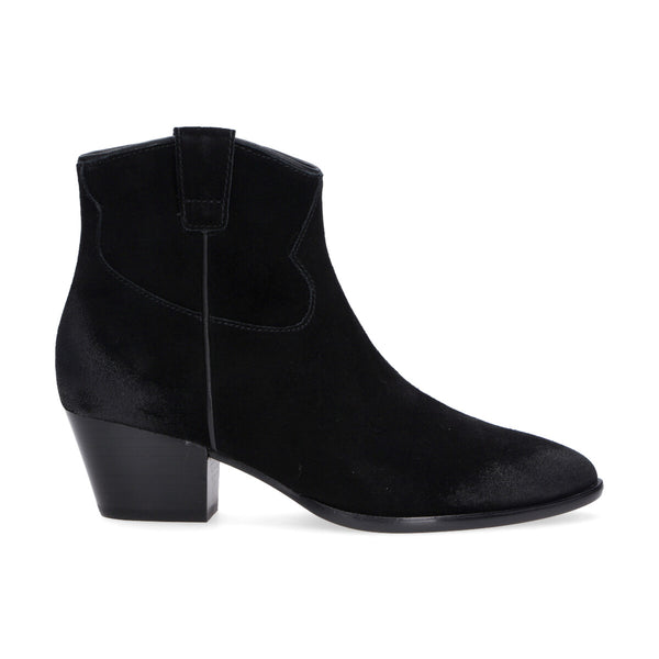Ash tronchetto texano Houston camoscio nero