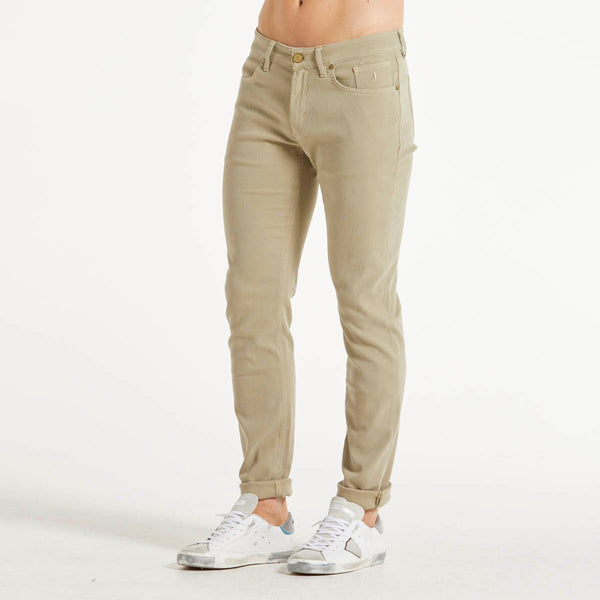 Jeckerson pantalone jordan 5 tasche velluto beige