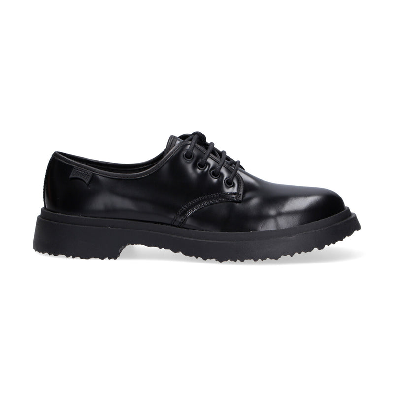 Camper scarpa stringata Walden pelle nera