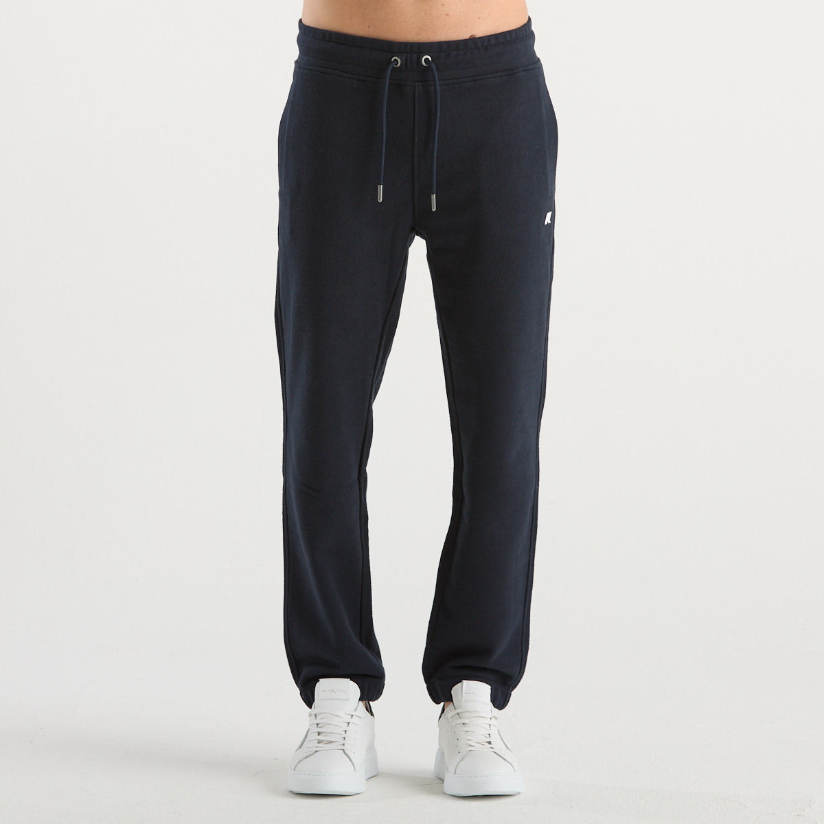 K-Way pantalone jogger in tessuto blu