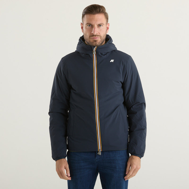 K-way giubbino reversibile blu e verde