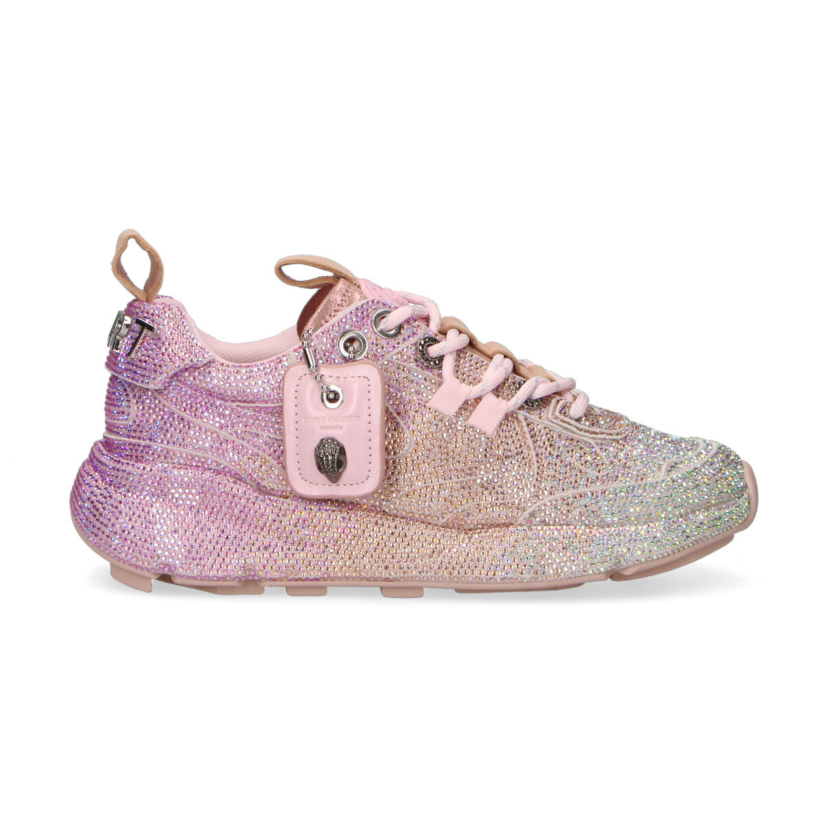 Kurt Geiger sneaker Crystal Runner rosa