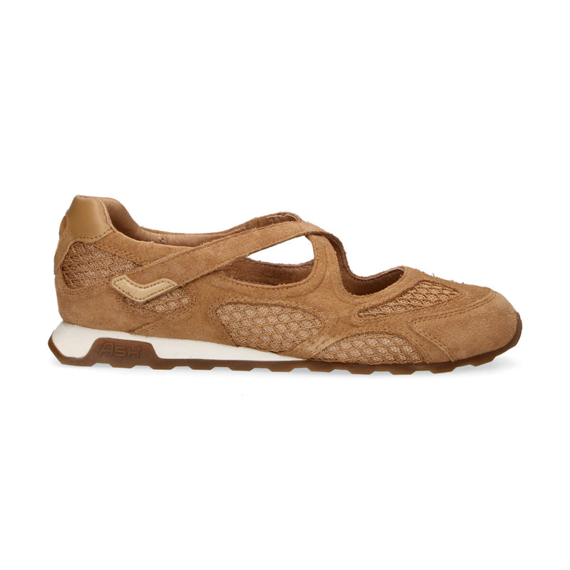Ash sneaker Kore in camoscio moka mou