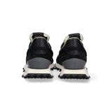 Run Of sneaker Kripto camoscio nylon nero