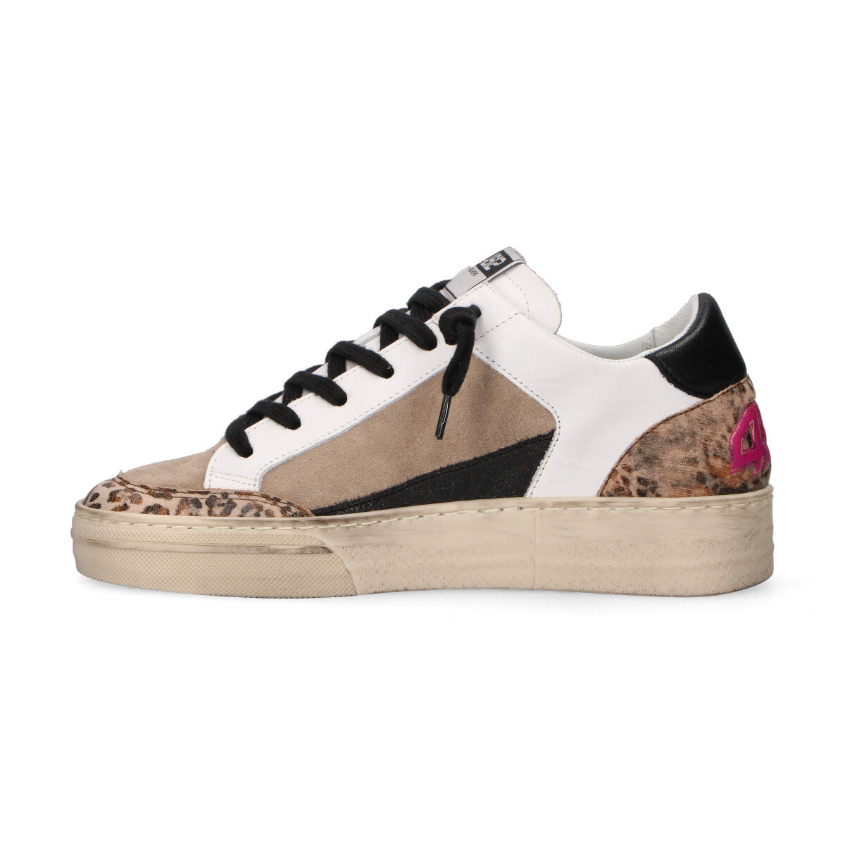 4B12 sneaker Kyle beige maculato