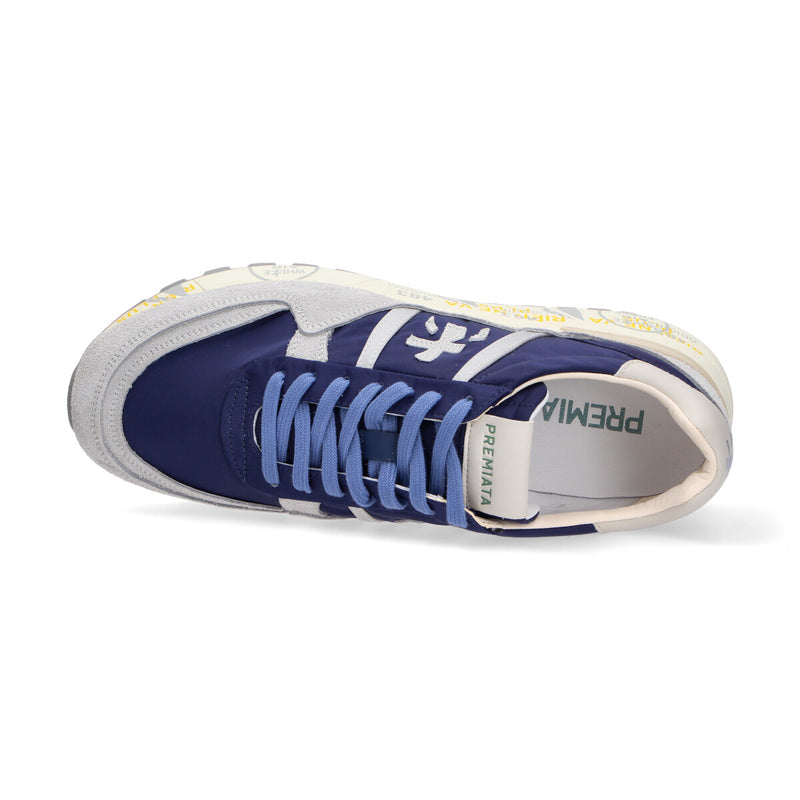 Premiata sneaker Landeck blu grigio