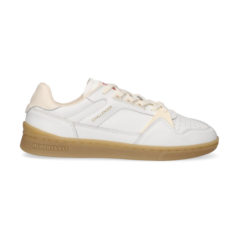 Murphy&Nye sneaker Challenger pelle bianca