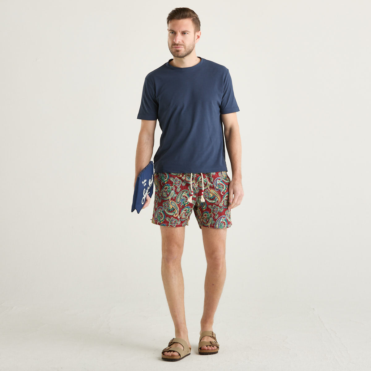 Mc2 Saint Barth costume fantasia mattone paisley