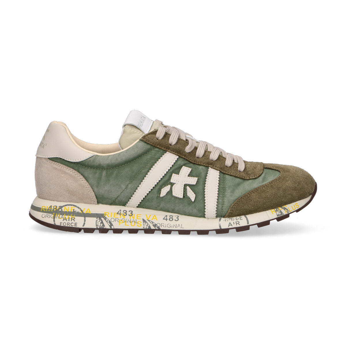Premiata sneaker Lucy in nylon verde
