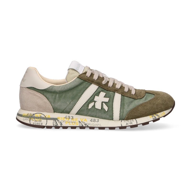 Premiata sneaker Lucy in nylon verde