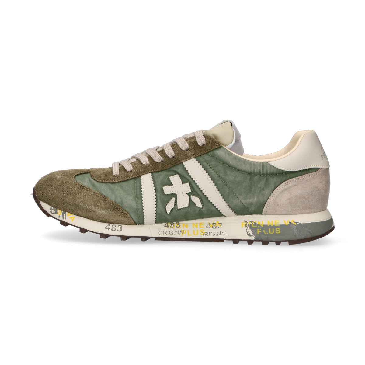 Premiata sneaker Lucy in nylon verde