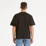 GCDS t-shirt girocollo big logo nera