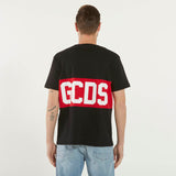 GCDS t-shirt classic logo nera