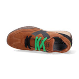 Sneakers KEHNOO vintage camoscio marrone