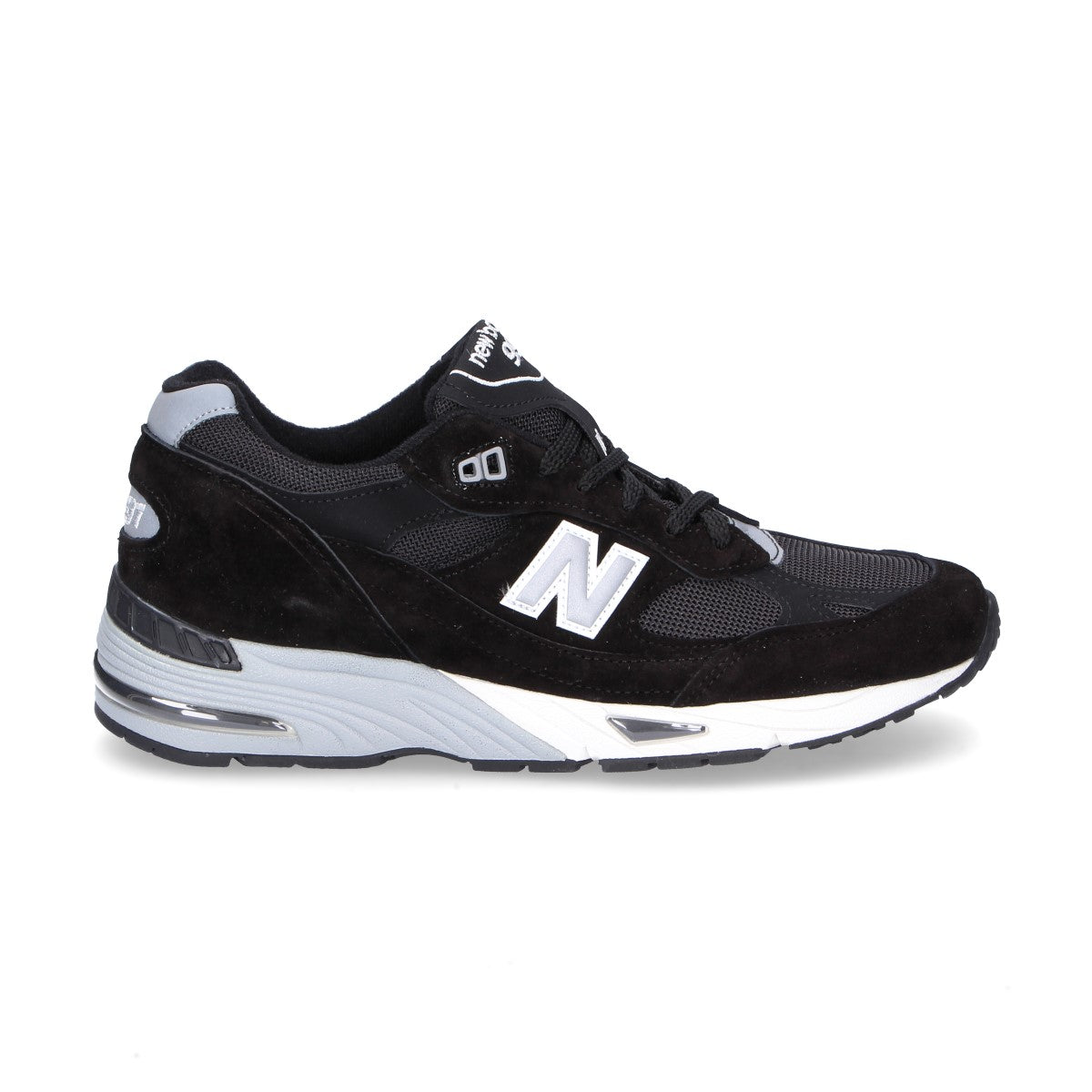 New Balance 991 sneaker nabuk nero
