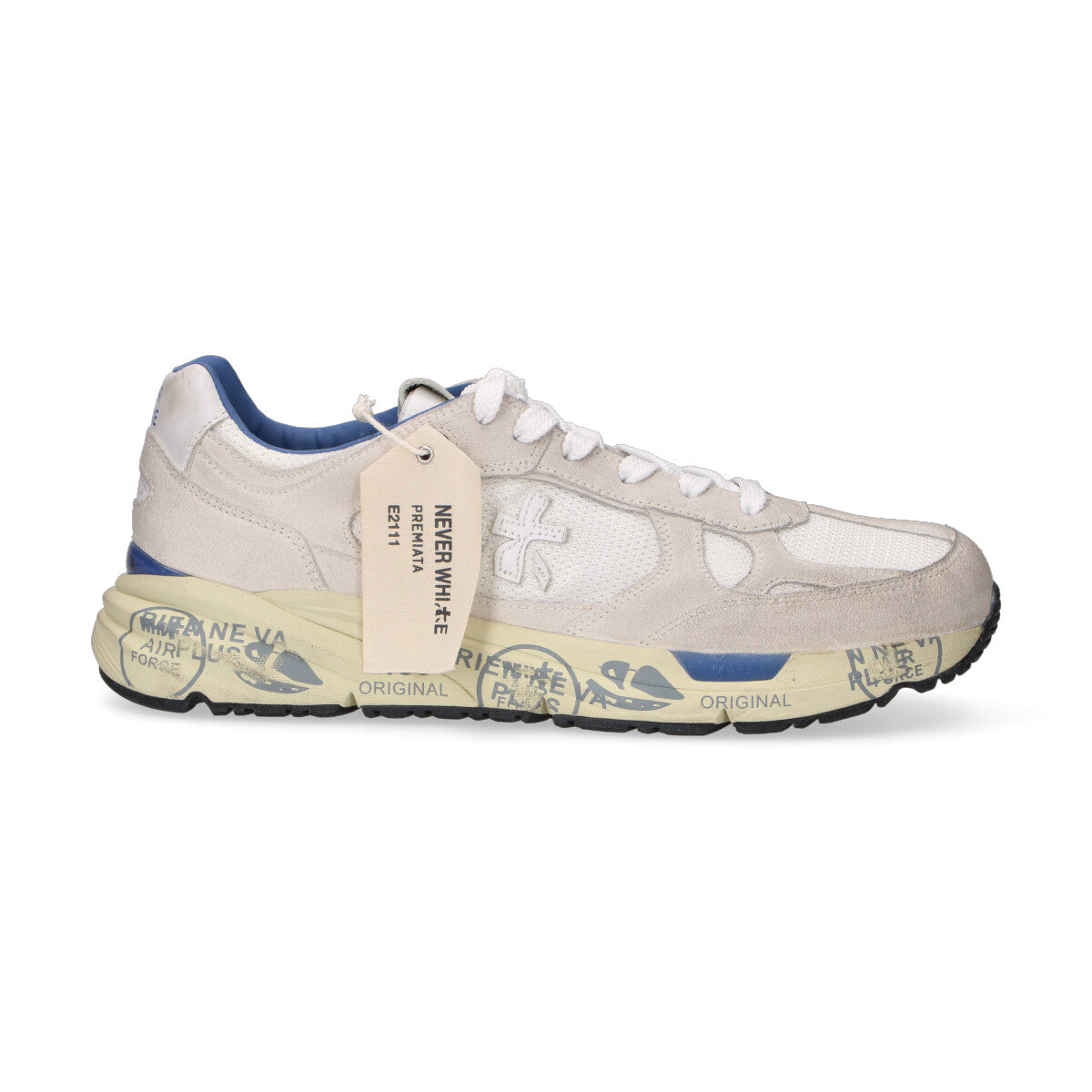 Premiata sneaker Mase in nylon bianca