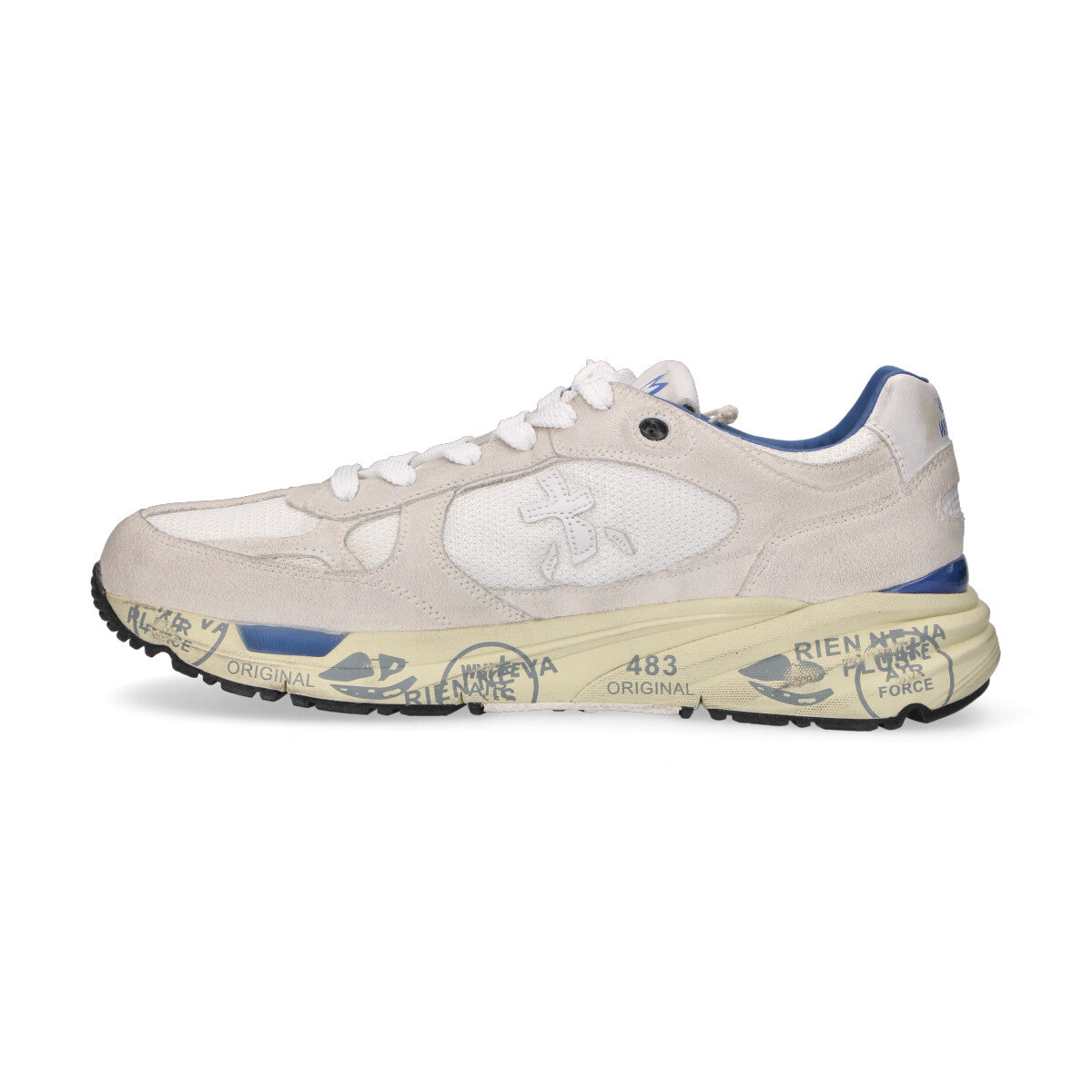 Premiata sneaker Mase in nylon bianca