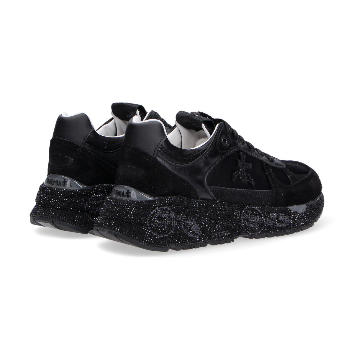 Premiata sneaker Mased nera glitter