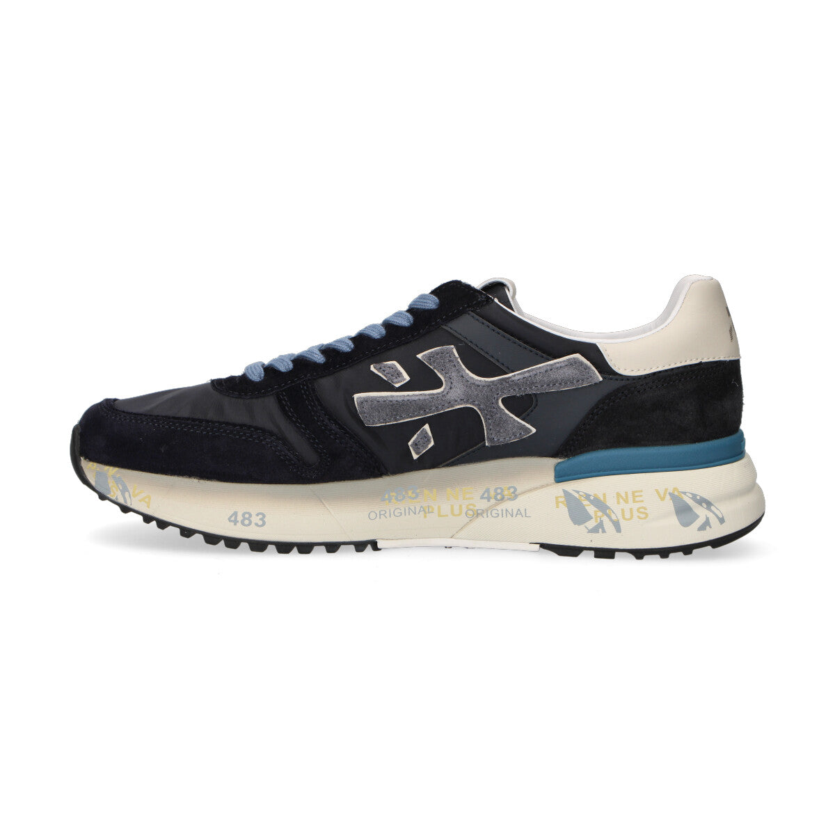 Premiata sneaker Mick camoscio blu