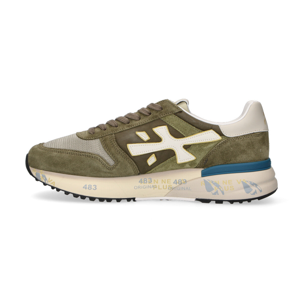 Premiata sneaker Mick camoscio verde