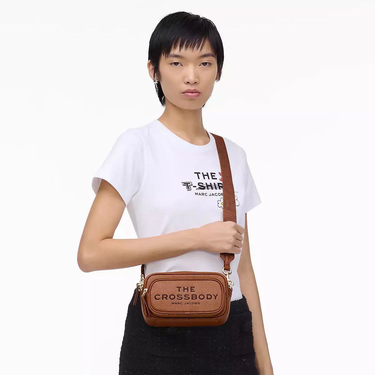 Marc Jacobs The Crossbody Bag pelle cuoio