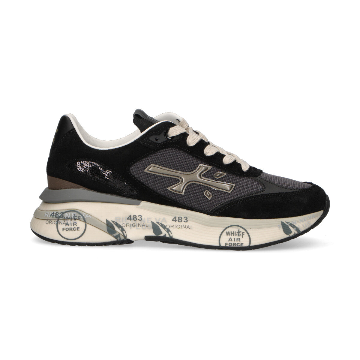 Premiata sneaker Moerund in nylon nera