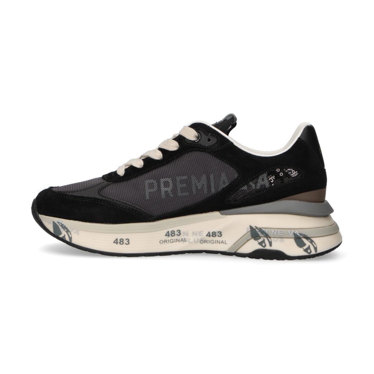 Premiata sneaker Moerund in nylon nera