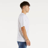 New Balance t-shirt girocollo bianca