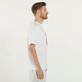 New Balance t-shirt models tessuto bianco