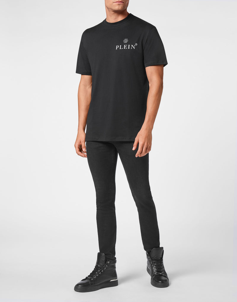 Philipp Plein t-shirt di cotone nera