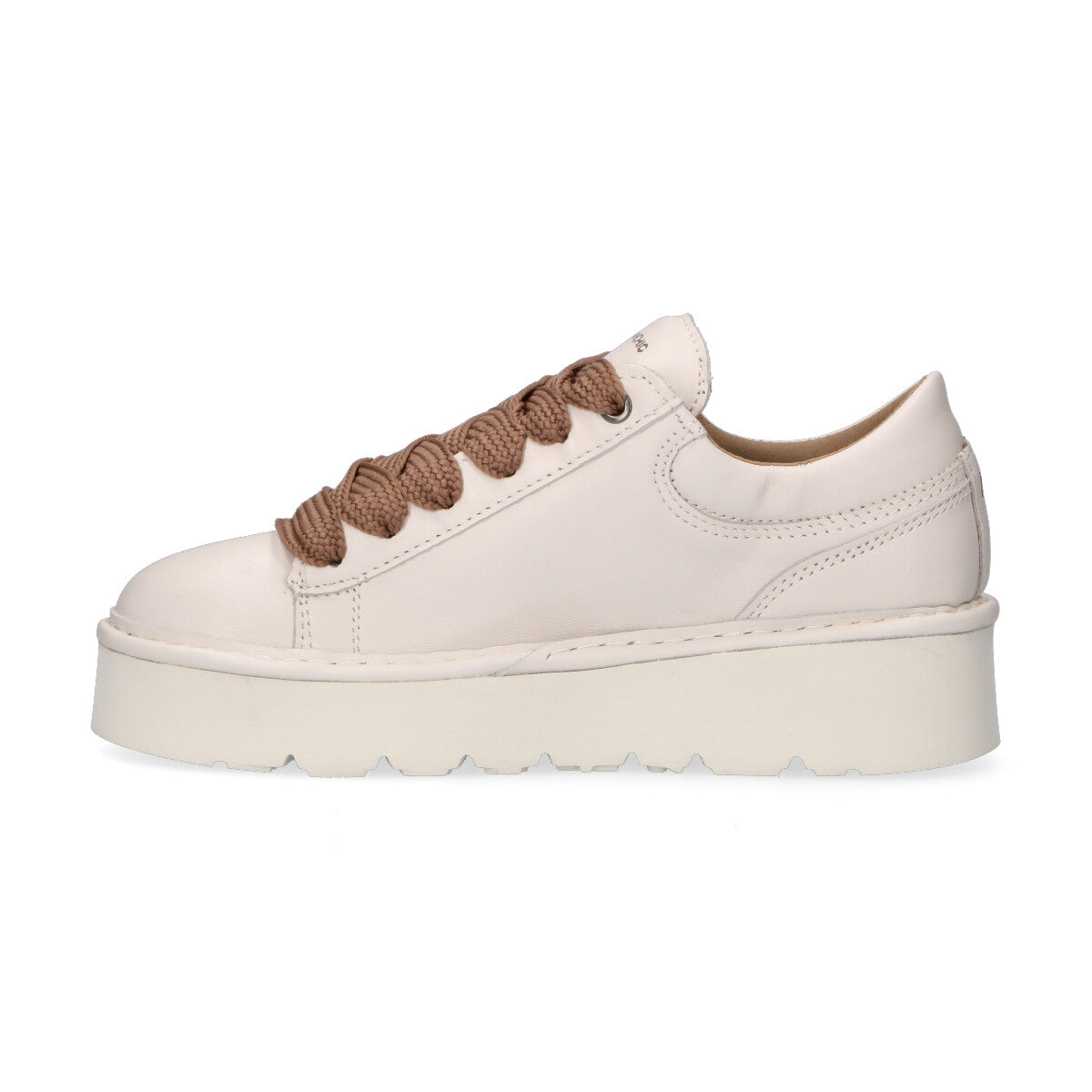 Panchic sneaker Lace-up pelle bianca