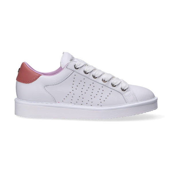 Panchic sneaker P01 pelle bianco rosa