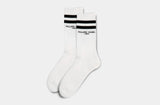Philippe Model Calzini in cotone bianco nero
