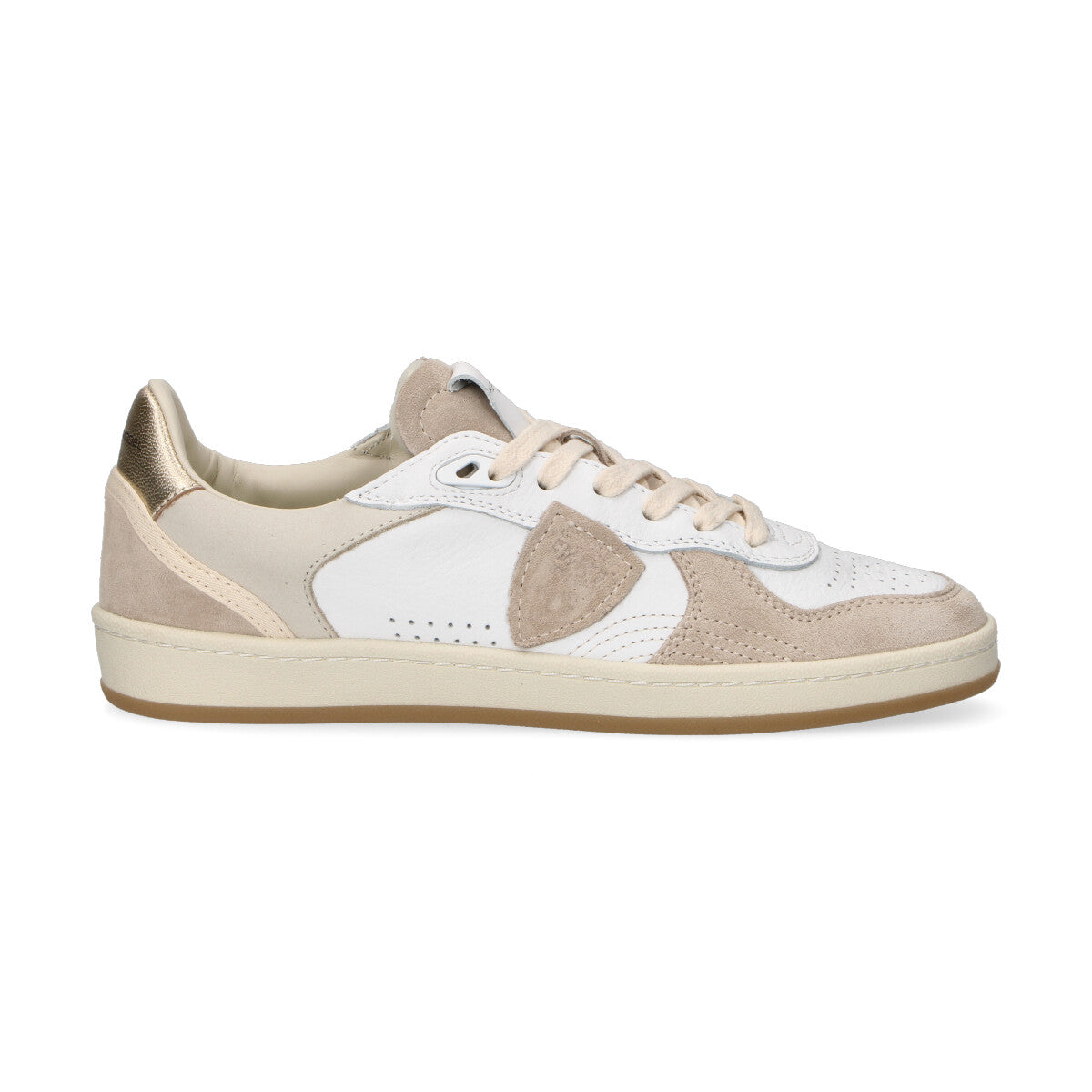 Philippe Model sneaker Pgal pelle bianco beige
