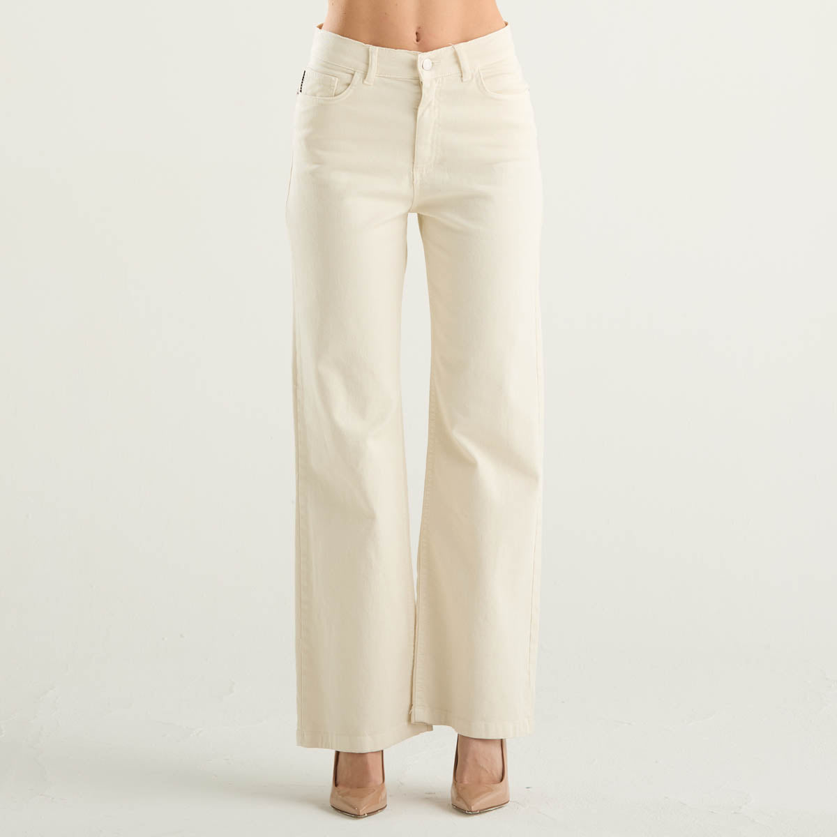 Haveone jeans london a palazzo panna
