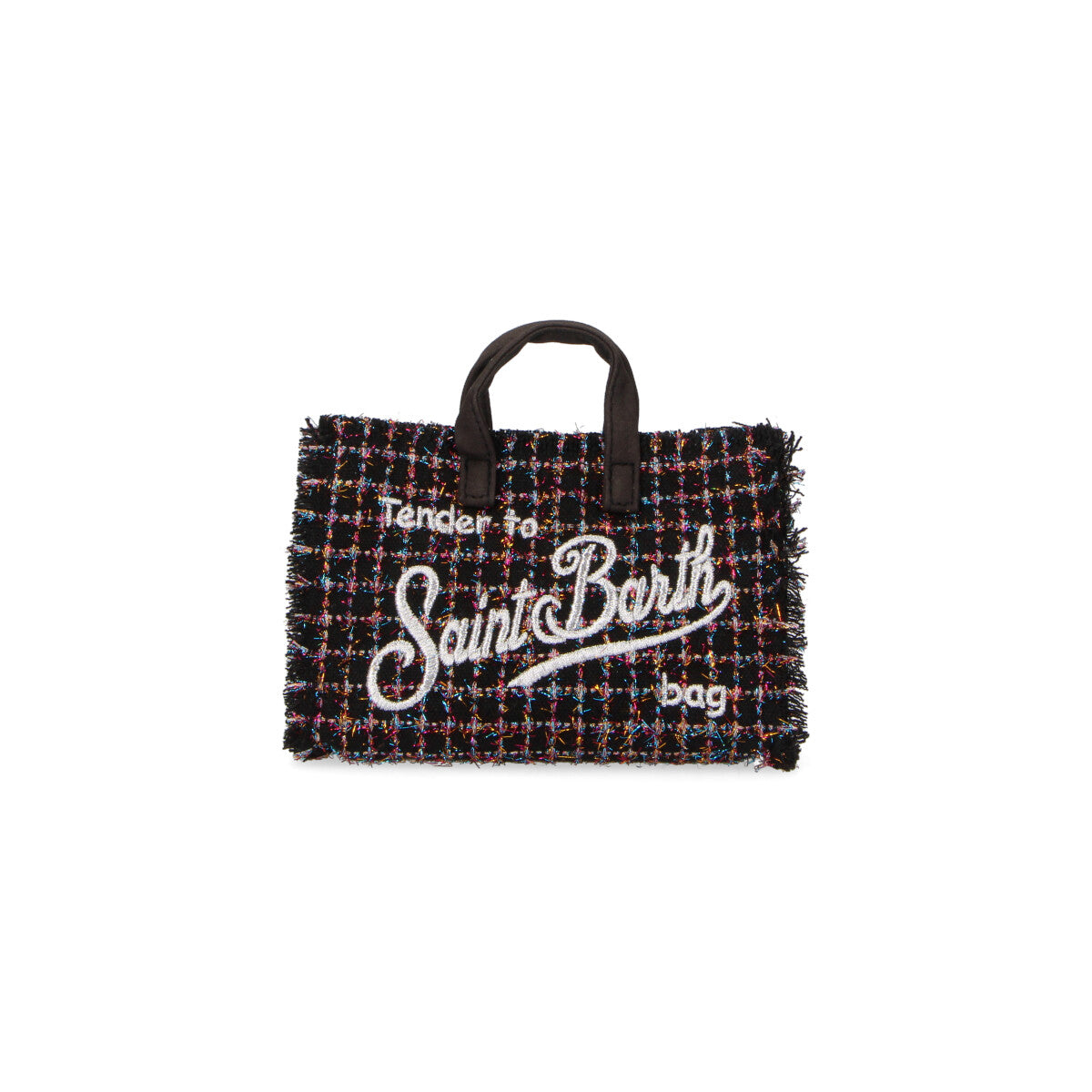 Mc2 Saint Barth Phone Bag tweed nero