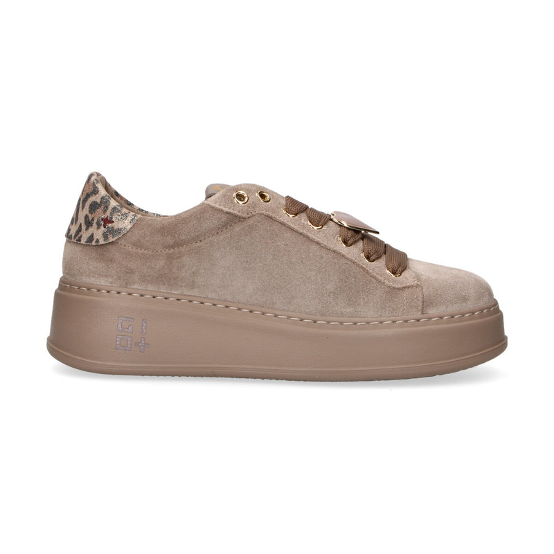 Gio+ sneaker Yvonne camoscio beige