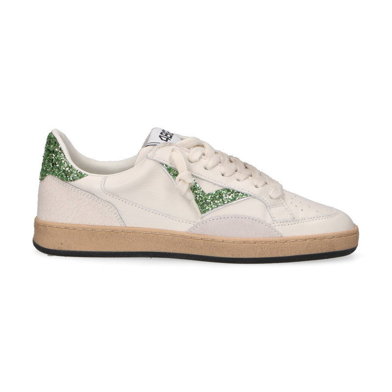 4B12 sneaker Playnew strass verdi