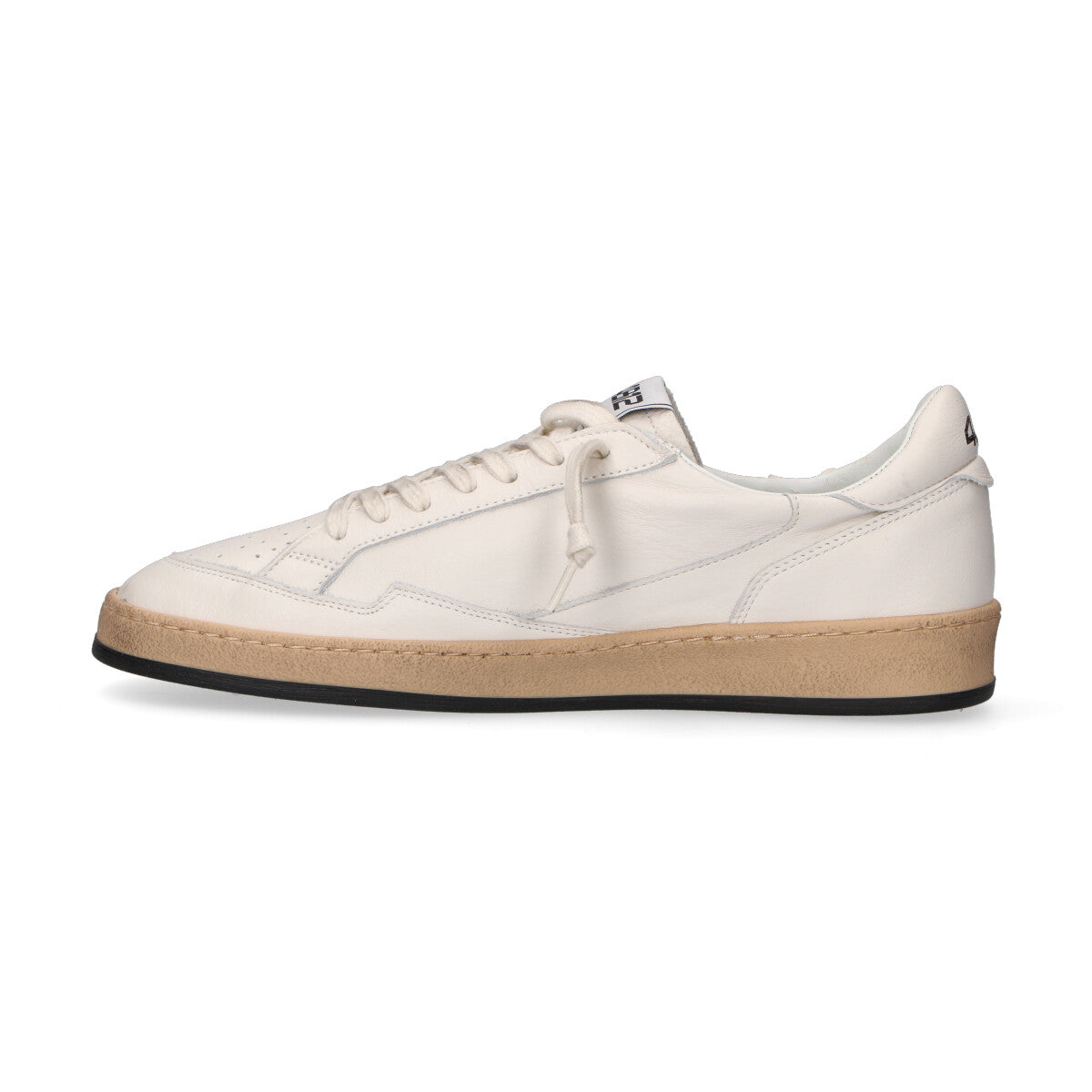 4B12 sneaker Playnew pelle bianca