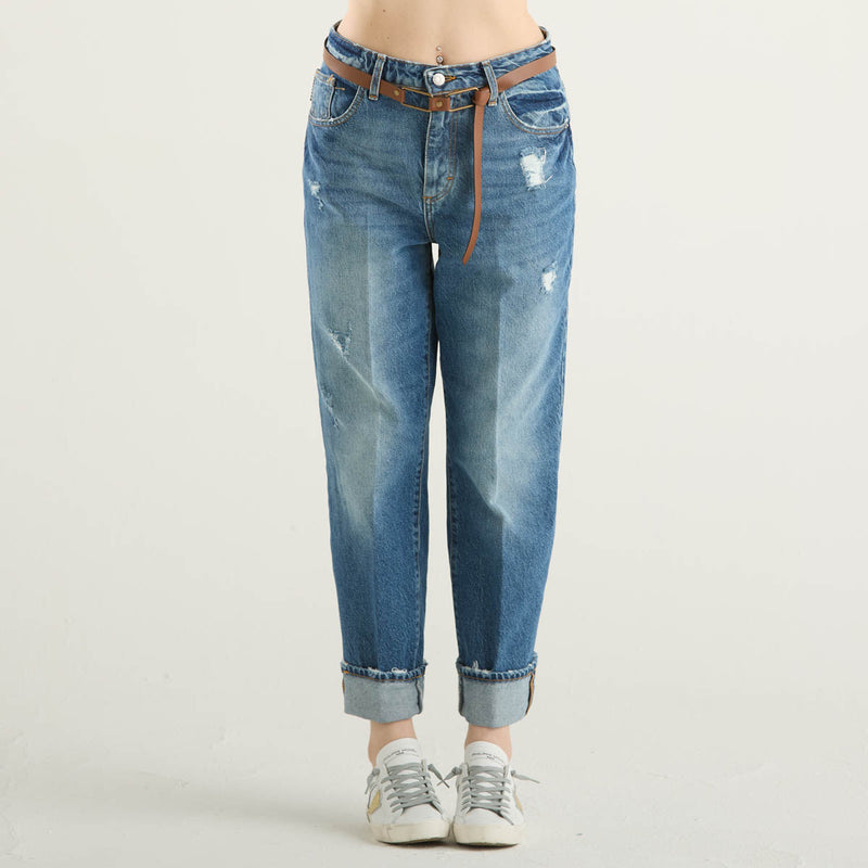 Haveone jeans mandy in denim sfumato