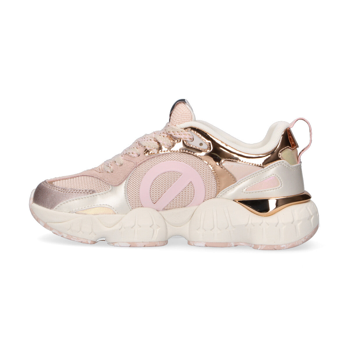 No Name sneaker Krazee Runner nylon rosa