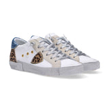 Philippe Model sneakers PRSX denim veau mixage leo