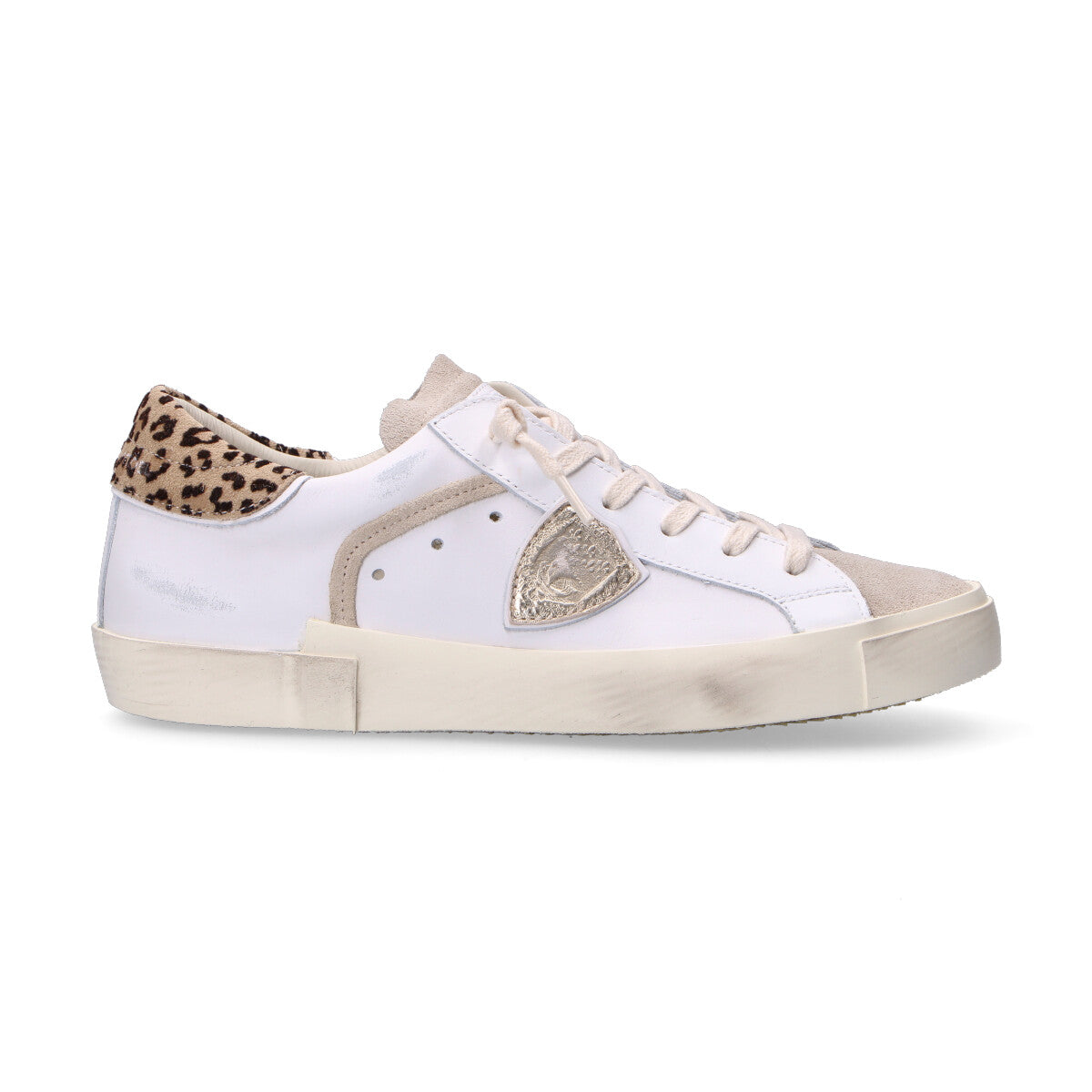 Philippe Model sneaker PRSX veau leo bianca